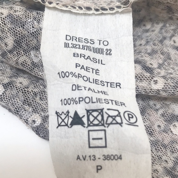 Silver and Gray Sequined Open Back Top - Picture 11 of 12